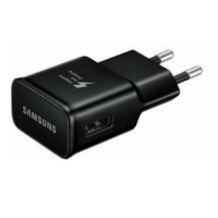 Punjač za Samsung EP-TA200EBE, USB, FAST CRNI BULK